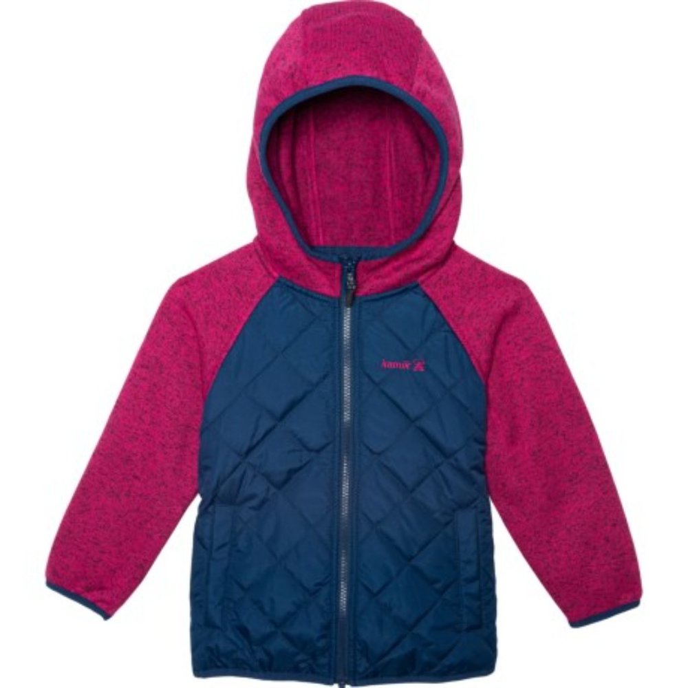 Kamik Blue-Berry Insulated Mixed Media Jacket NEW